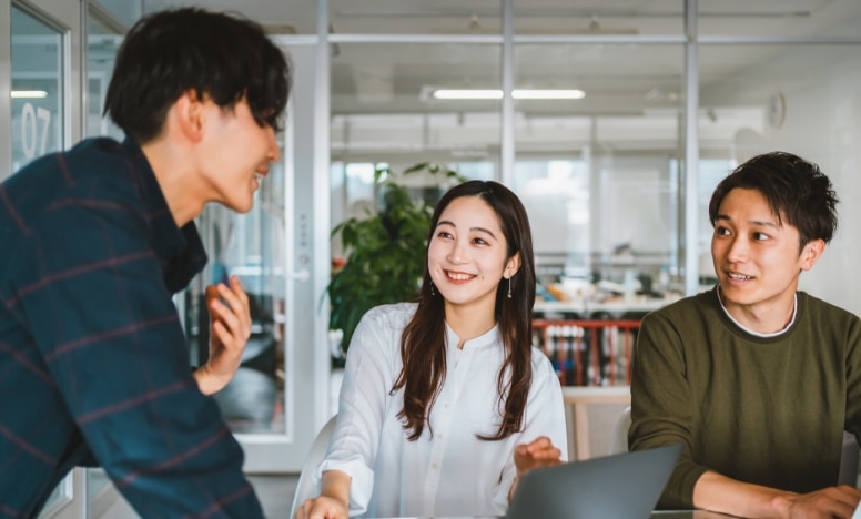 入社日研修 イメージ